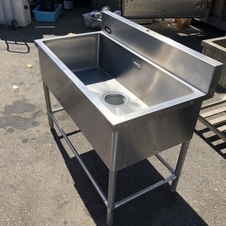 【業務用厨房機器】　マルゼン　一槽シンク　【委託OK13】