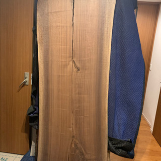 天然木　日本国産　一枚板　ウォールナット①