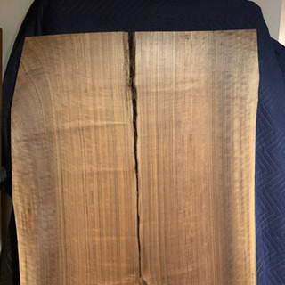天然木　日本国産　一枚板　ウォールナット①