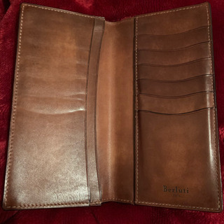 Berluti 】ベルルッティ カリグラフィー 二つ折り 長財布