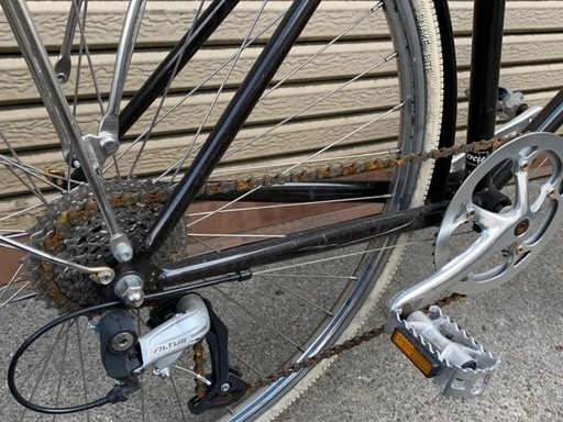 バーリントン（Burlington）700C9D クロモリフレーム 中古