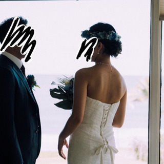 ウェディングドレス　ベールセット