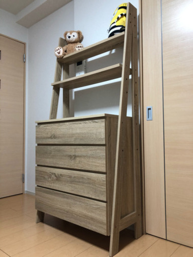 《取り引き相手決まりました！》食器棚にも衣裳棚にも使えます！