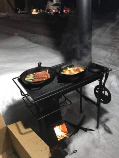 『鉄の仕事屋』ロケットストーブ 鉄の仕事屋』ロケットストーブ