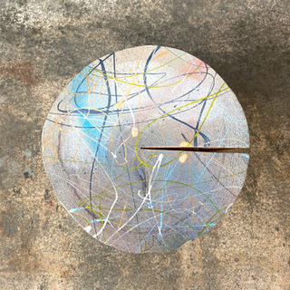 切り株スツール(abstract spring2020) 33cm