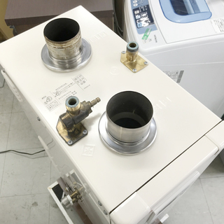 札幌市★ノーリツ 石油給湯器 17年製 / 給排気トップ 付き◆ セミ貯湯式 3万キロ 標準 追い焚き / リモコン RC-7613M■OTX-315FF 浴室 風呂