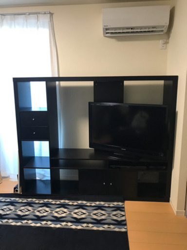 Ikea テレビボード壁面収納 Jyym 豊島の収納家具 テレビ台 の中古あげます 譲ります ジモティーで不用品の処分