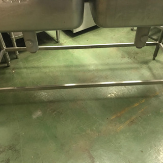 業務用二槽シンク　(幅1500x奥行600x高さ1000)