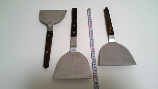 大きいコテ ヘラ ３ 鉄板 お好み焼き 15 神崎川の調理器具 その他 の中古あげます 譲ります ジモティーで不用品の処分