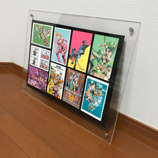 透明アクリルフレーム ジョジョの奇妙な冒険 ポストカード9枚 車配送ok さとう 断捨離中 川崎 の生活雑貨の中古あげます 譲ります ジモティーで不用品の処分