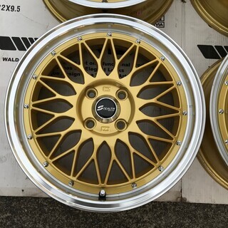 ステルスレーシング ME-01 STEALTH RACING 16インチ 5.5J+43 PCD100 ４穴 中古４枚美品