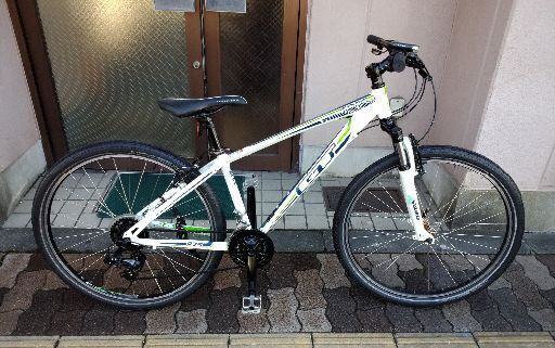 GT.AGGRESSOR[アグレッサ]27.5 MTB Fサス/アルミ/21speed/ホワイト
