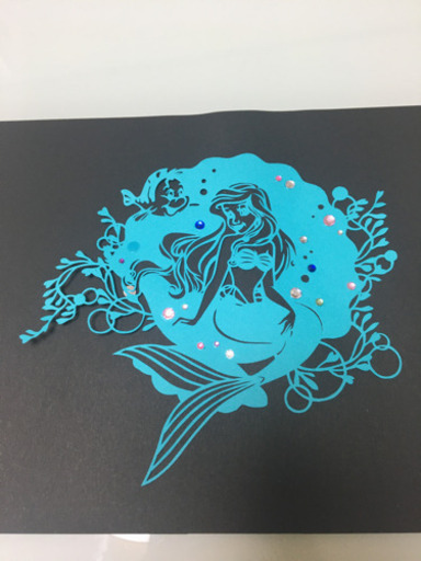 切り絵 アリエル Tenプロフ必読 弘前のその他の中古あげます 譲ります ジモティーで不用品の処分
