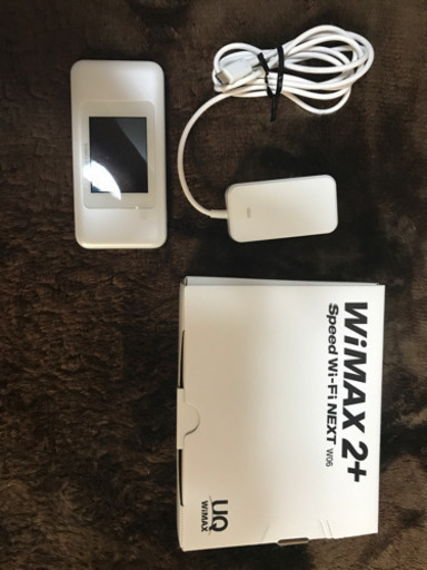 再募集【美品】最新 Wi-Fiルーター W06オマケ付き