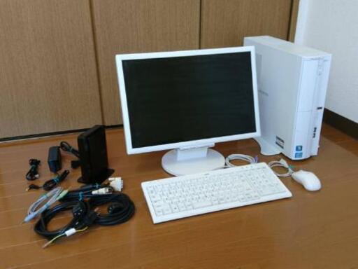 デスクトップパソコン◆Win10Home/Core i3@3.3GHz/2GB/1TB◆保証付き◆市内配送設置可!!