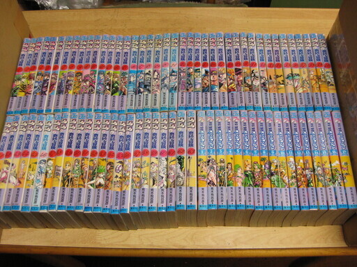 【底値】『ジョジョの奇妙な冒険1～5部』 全63巻+『第6部ストーンオーシャン』全17巻