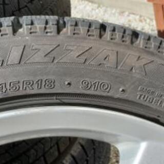 18インチスタッドレスタイヤ、ホイールセット