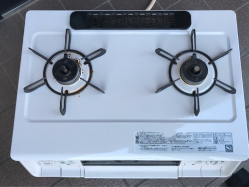 パロマ ガステーブル 水無し両面焼き 59cm 都市ガス(12A13A) 左強火