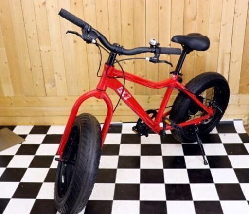 ファットバイク ダイニチ GX2 20インチ レッド 自転車 サイクリング 自社便配達可能 生活