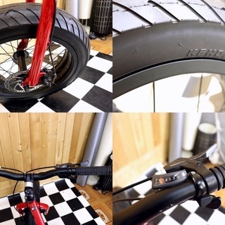 ファットバイク　ダイニチ　GX2　20インチ　レッド　自転車　サイクリング　自社便配達可能　生活 ファットバイク ダイニチ GX2 20インチ レッド 自転車 サイクリング