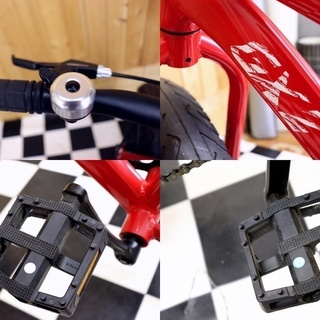 ファットバイク ダイニチ GX2 20インチ レッド 自転車 サイクリング