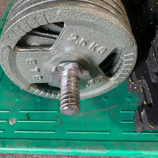 スクリューダンベルセット 計27.5kg 2個