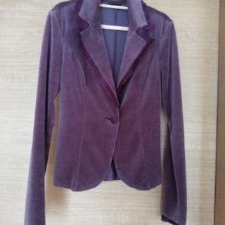 綺麗な紫　ジャケット　Sサイズ