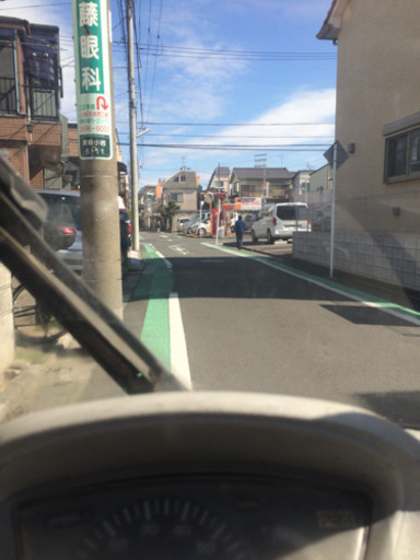 紺キャビーナ スクリーン良好 サイドスタンド付き オイル抜け 紺