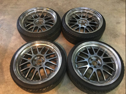 Ssr Ms1 19インチ Pcd100 8 5j 9 5j 深リム はしもと 郡山のタイヤ ホイール の中古あげます 譲ります ジモティーで不用品の処分