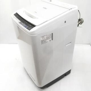 中古 美品 7.0kg 全自動洗濯機 ビートウォッシュ 日立 BW-V70A 2016年 