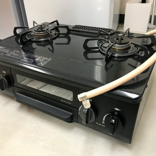 リサイクルサービス八光】2017年製 パロマ ガスコンロ 都市ガス・左