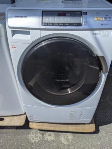 ドラム式 洗濯機 パナソニック 2014年製 洗濯7kg 乾燥3.5kg【安心の3ヶ月保証★送料に設置込】