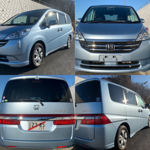 走行距離km 両側パワスラ Bカメラ ホンダ ステップワゴンg H21 Rg1 車検2年付き ゆうt 八王子のステップワゴン の中古車 ジモティー