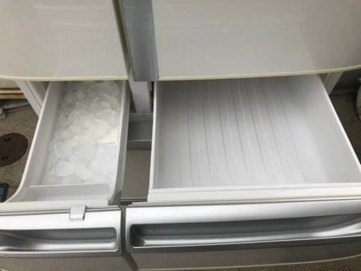 先約者様決定 07年製 National ６ドア 自動製氷付 ノンフロン冷凍冷蔵庫 NR-F531T-W