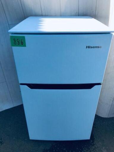 超高年式886番 Hisense ✨2ドア冷凍冷蔵庫✨HR-B95A‼️