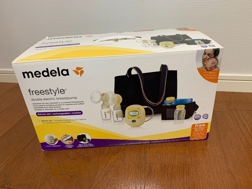 交渉中【最終値下げ】Medela Freestyle ダブルポンプ搾乳機