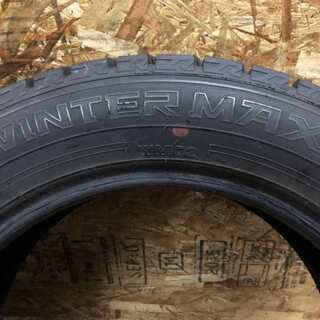 DUNLOP WINTER MAXX WM02 205/55R16 16インチ スタッドレス 4本 2016年製 リーフ アクセラスポーツ インプレッサG4等　(TE249) クレジットカード QR決済可能