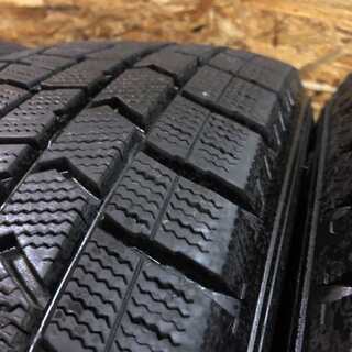 DUNLOP WINTER MAXX WM02 205/55R16 16インチ スタッドレス 4本 2016年製 リーフ アクセラスポーツ インプレッサG4等　(TE249) クレジットカード QR決済可能