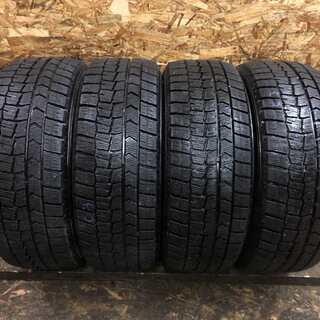 DUNLOP WINTER MAXX WM02 205/55R16 16インチ スタッドレス 4本 2016年製 リーフ アクセラスポーツ インプレッサG4等　(TE249) クレジットカード QR決済可能