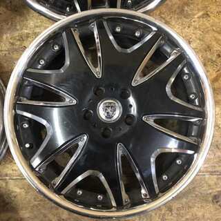 CRIMSON CLUB LINEA クリムソン クラブリネア 社外ホイール 19インチ 4本 7.5J5HPCD114.3+55x2 7J5HPCD114.3+55x2 　(VHL60) クレジットカード QR決済可能