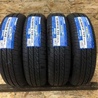TOYO TEO PLUS 145/80R12 12インチ 夏タイヤ 4本 2018年製 新品 ザッツ ライフ エッセ ミラ等 (VTA120) クレジットカード QR決済可能