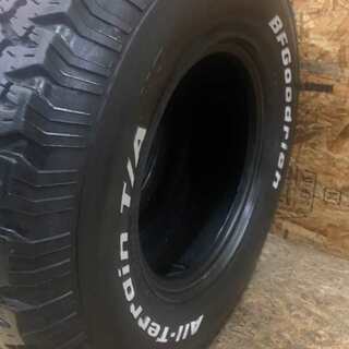 BFGoodrich All-Terrain T/A LT285/75R16 122/119R 16インチ 4本 ホワイトレター ランクル等　(VTE110) クレジットカード QR決済可能