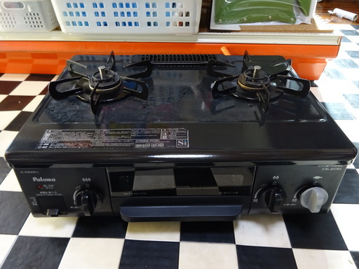【リサイクルサービス八光　田上店　安心の３か月保証　配達・設置OK】　 パロマ IC-N30KB-L ガスコンロ テーブルLPガ　２０１６年製