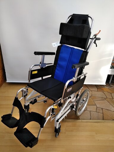 365760 MIKI　スタンダード車いす　ティルト\u0026リクライニング　介助式車いす