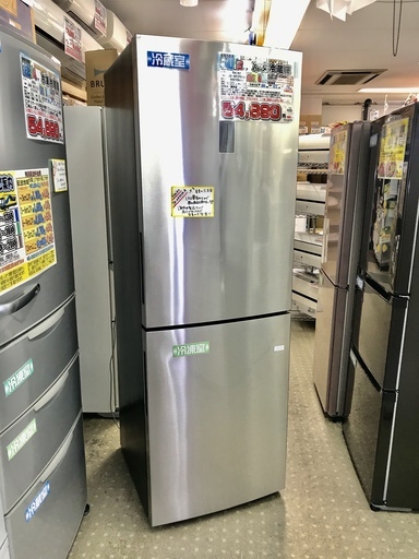 Haier/ハイアール 340L 2ドア冷蔵庫 JR-XP1F34A-S