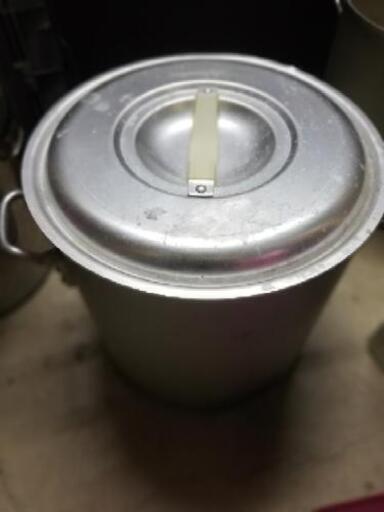 寸胴鍋フタ付き　業務用　中古厨房用品