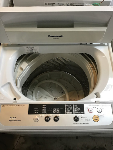 【送料無料・設置無料サービス有り】洗濯機 2016年製 Panasonic NA-F50B8 中古