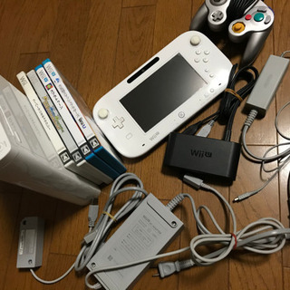 【値下げしました！】WiiUセット(スマブラ、スプラトゥーン付き...