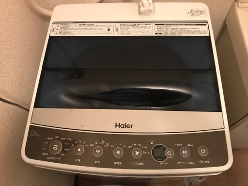 洗濯機 Haier JW-C55A(K)