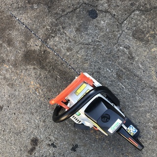 整備済 共立 Green 楽々始動Lスタート エンジン チェンソー GC35A バー